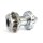FXSTS SINGLE FLANGE HUB, CHROME, 40-SP