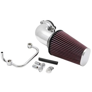 K&N Aircharger Performance Luftfilter Kit für Harley XL Sportster 07-20 poliert