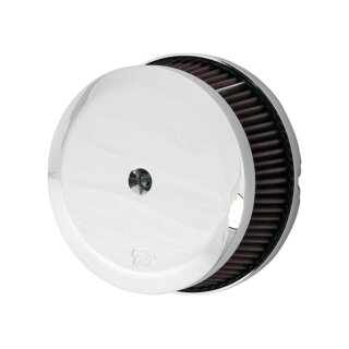 K&N street metal high-flow air intake Hammer, chrome