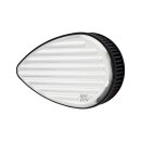 K&N street metal high-flow air intake Flux, chrome