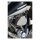 K&N street metal high-flow air intake Flux, chrome