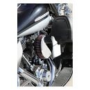 K&N street metal high-flow air intake Weld, chrome