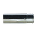 Fork tubes 39mm, 21-3/8". Show chrome