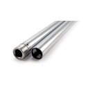 Fork tubes 39mm, 29-3/8". Show chrome