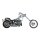 Paughco, upswept drag pipes. Slash Cut. Chrome