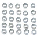 CRIMP HOSE CLAMP, 7/16 INCH ID