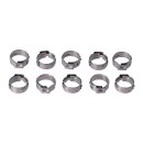 CRIMP HOSE CLAMP, 5/8 INCH ID