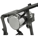 Custom Öltank rund verchromt für Harley Evo Softail 84-99