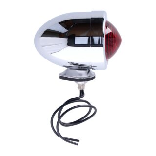 BULLET MARKER LIGHT, RED LENS