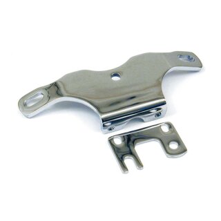 Heavy Duty Motor Halter Zündschloss Spulen chrom für Harley FXR 84-94