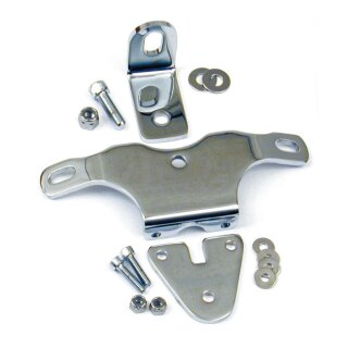 Heavy Duty Motor Halter Zündschloss Spulen chrom für Harley Softail 84-99