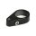 2-Piece frame cable clamp. Throttle. Black