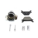 OEM Style Ersatz Bremssattel Hinten Chrom für Harley Modelle 87-99