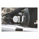 OEM Style Ersatz Bremssattel Hinten Chrom für Harley Modelle 87-99