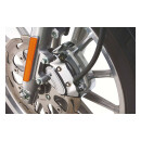 OEM Style Ersatz Bremssattel vorne Links Chrom für Harley 00-07