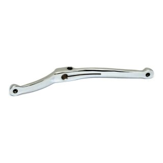 Chrome Schalthebel Schaltwippe mit Einkerbungen für Harley Panhead Shovel 54-73