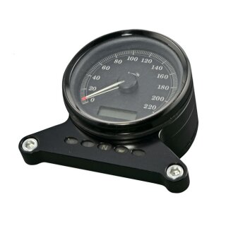 Free Spirits Tachohalter Speedo Bracket für Harley XL Sportster 07-21