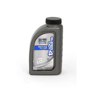 Bel-Ray Super DOT 4 brake fluid. 355cc can