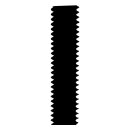 10/32 X 3/8 INCH ALLEN BOLT CHR.