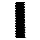 1/2-13 X 3/4 INCH ALLEN BOLT CHR.