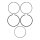 WISECO, REPL. PISTON RINGS. .020 INCH