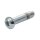 1/4-28 X 3/4 INCH BUTTONHEAD BOLT CHR.