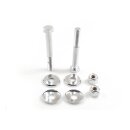 Lenker Riser Montage Bolzen Kit für Harley FX...
