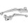 Wide Blade Style Lenker Armaturen Handhebel Set smooth chrom für Harley 82-95
