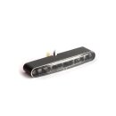 Stripe LED turn signals. Clear lens