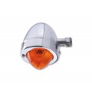 Chrom Old School Retro Bullet Pointed Motorrad Blinker...