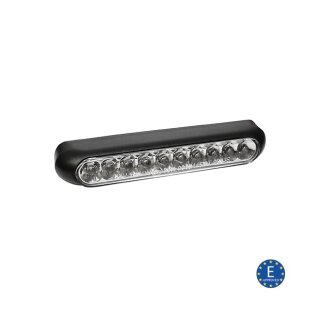 Ledline LED Motorrad Custom Rücklicht schwarz E geprüft