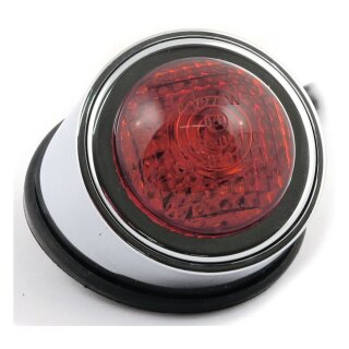 Old School Fender Aufbau chrom LED Rücklicht EC geprüft