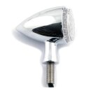 Colorado LED Motorrad Rücklicht Bremslicht Blinker 3in1 chrom EC-gepr.