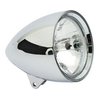 Billet Alu Scheinwerfer Classic 1 chrome 5-3/4" EC gepüft