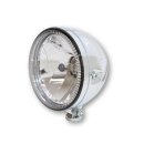 5 3/4 Zoll Hauptscheinwerfer Skyline H4 Chrom LED Standlichtring, E-Geprüft