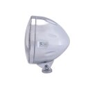 5 3/4 Zoll Hauptscheinwerfer Skyline H4 Chrom LED Standlichtring, E-Geprüft