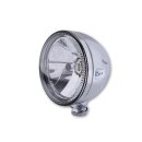 5 3/4 Zoll Hauptscheinwerfer Skyline H4 Chrom LED Standlichtring, E-Geprüft