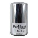 PERF-FORM OIL FILTER, CHROME