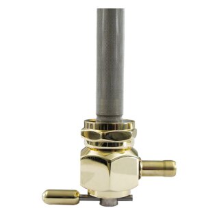 Pingel Power Flow 22mm Benzinhahn Messing für Harley 75-06