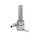 Golan, click-slick petock 22mm with nut. Chrome
