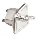 Golan, fuel tank selector polished aluminum