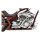 Paughco, 2" Dump Pipes exhaust. For RSD frames. Chrome