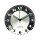 HANDLEBAR MOUNTED CLOCK, CHROME