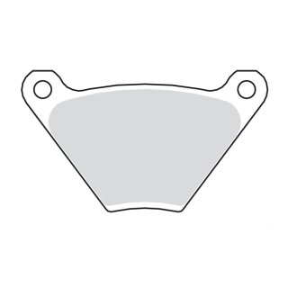EBC, brake pad set. Organic