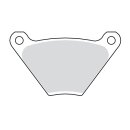 EBC, brake pad set. Organic