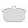 EBC, brake pad set. Organic