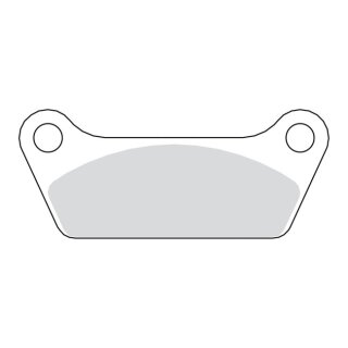 EBC, brake pad set. Organic