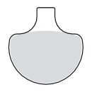 EBC, brake pad set. Organic