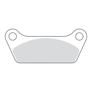 EBC, brake pads. V-Pad semi sintered copper