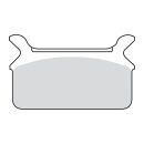 EBC, brake pads. V-Pad semi sintered copper